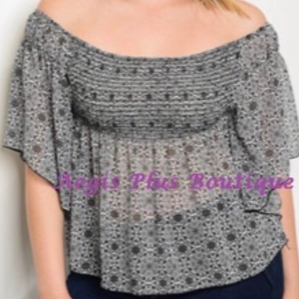 Off shoulder top